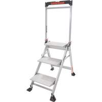 Jumbo Step™ Ladder, 2.2', Aluminum, 375 lbs. Capacity, Type 1AA VD613 | Seaboard Industrial Supply Comp
