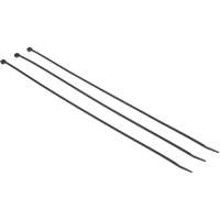 Steel Barb Cable Tie, 6" Long, 40 lbs. Tensile Strength, Black XJ265 | Seaboard Industrial Supply Comp
