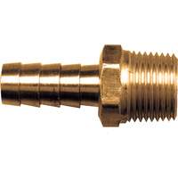 Male Hose Connector, Brass, 3/4" x 3/4" QF083 | Seaboard Industrial Supply Comp