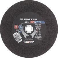Ripcut™ Stainless Steel & Steel Cut-Off Wheel for Stationary Saws, 18" x 3/16", 1" Arbor, Type 1, Aluminum Oxide, 3400 RPM VE490 | Seaboard Industrial Supply Comp