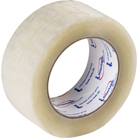 Box Sealing Tape, Hot Melt Adhesive, 1.6 mils, 50 mm (2") x 132 m (433') ZC073 | Seaboard Industrial Supply Comp